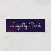 Moderne Abstracte schoonheidssalon Klantenkaartje (Voorkant)