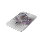 Moderne Abstracte Shy Fantasy Figuur Fractal Art Badmat (Gekanteld)