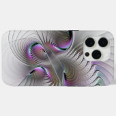 Moderne Abstracte Shy Fantasy Figuur Fractal Art Case-Mate iPhone Case (Achterkant (horizontaal))