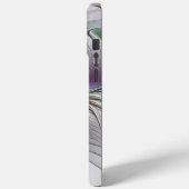 Moderne Abstracte Shy Fantasy Figuur Fractal Art Case-Mate iPhone Case (Achterkant / Links)