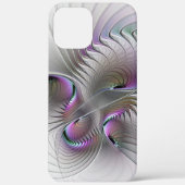 Moderne Abstracte Shy Fantasy Figuur Fractal Art Case-Mate iPhone Case (Achterkant)