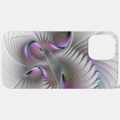 Moderne Abstracte Shy Fantasy Figuur Fractal Art Case-Mate iPhone Case (Achterkant (horizontaal))