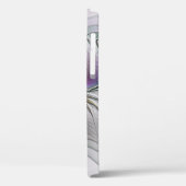 Moderne Abstracte Shy Fantasy Figuur Fractal Art Case-Mate iPhone Case (Achterkant / Links)