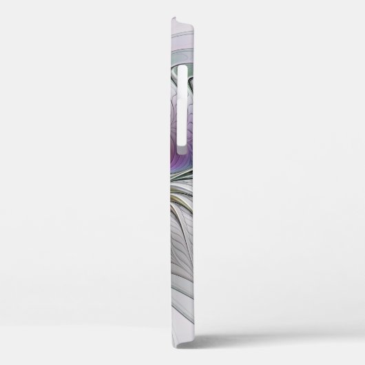 Moderne Abstracte Shy Fantasy Figuur Fractal Art Case-Mate iPhone Case (Achterkant / Links)