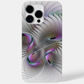 Moderne Abstracte Shy Fantasy Figuur Fractal Art Case-Mate iPhone Case (Achterkant)