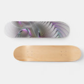 Moderne Abstracte Shy Fantasy Figuur Fractal Art Persoonlijk Skateboard (Horizontaal)