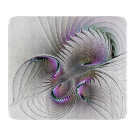 Moderne Abstracte Shy Fantasy Figuur Fractal Art Snijplank
