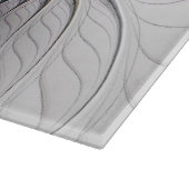 Moderne Abstracte Shy Fantasy Figuur Fractal Art Snijplank (Hoek)