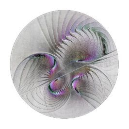 Moderne Abstracte Shy Fantasy Figuur Fractal Art Snijplank