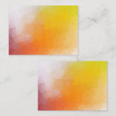 Moderne Abstracte Sjabloon van kunstwerk Blank Tre (Voorkant / Achterkant)