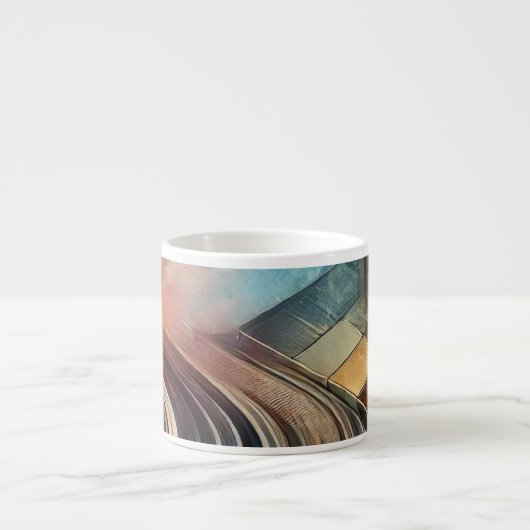 Moderne Abstracte specialiteit Mok (Voorkant)