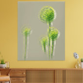 Moderne Abstracte springstbomen Canvas Afdruk (Insitu (Woonkamer))