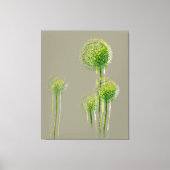Moderne Abstracte springstbomen Canvas Afdruk (Voorkant)
