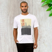 Moderne Abstracte stedelijke achtergrond levendig  T-shirt