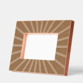 Moderne Abstracte Stralen Laser geëtst Afbeelding  Gegraveerde Lijstjes (Links)