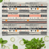 Moderne Abstracte Stripe Keuken Handdoek (Gevouwen)