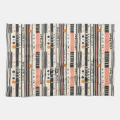 Moderne Abstracte Stripe Keuken Handdoek (Horizontaal)
