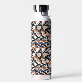 Moderne Abstracte Stroom Geometrie Patroonontwerp  Waterfles