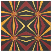 Moderne Abstracte Sun Fabric Stof (Swatch)