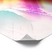 Moderne Abstracte tekenafdrukken Poster (Hoek)