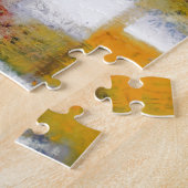 Moderne Abstracte tekenverf Legpuzzel (Zijkant)