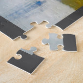 Moderne Abstracte tekenverf Legpuzzel (Zijkant)