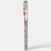Moderne Abstracte telefoonhoes met Initialen en na Case-Mate iPhone Case (Achterkant / Links)