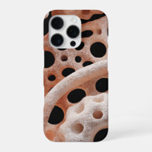 Moderne Abstracte Terracotta iPhone Hoes