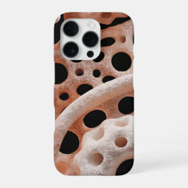 Moderne Abstracte Terracotta iPhone Hoes 16 Pro Hoesje