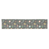 Moderne Abstracte Terrazzo & Botanische Collage Korte Tafelloper (Horizontaal)