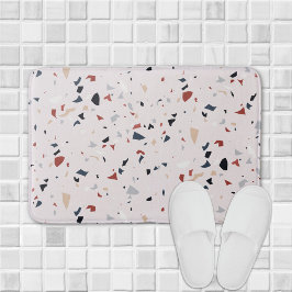 Moderne Abstracte Terrazzo Patroon uit het Midden  Badmat