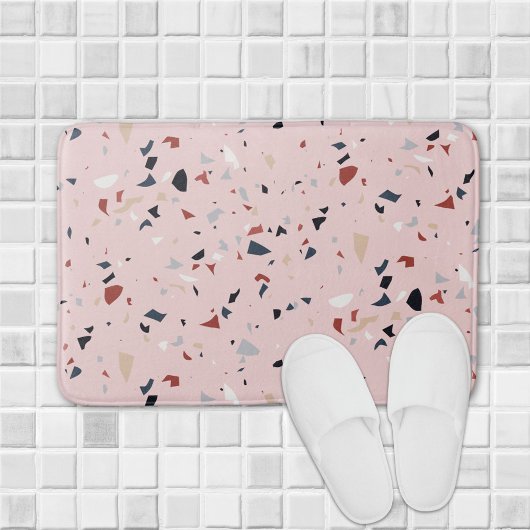 Moderne Abstracte Terrazzo Patroon uit het Midden  Badmat