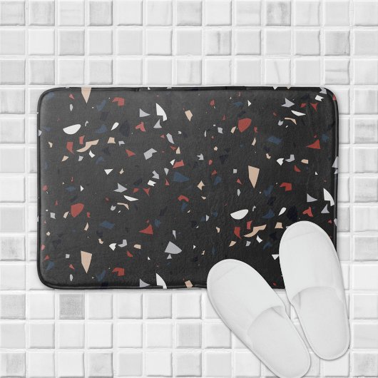 Moderne Abstracte Terrazzo Patroon uit het Midden  Badmat