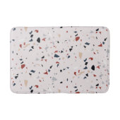Moderne Abstracte Terrazzo Patroon uit het Midden Badmat (Voorkant)