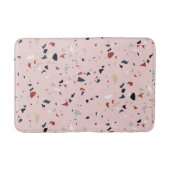 Moderne Abstracte Terrazzo Patroon uit het Midden  Badmat (Voorkant)
