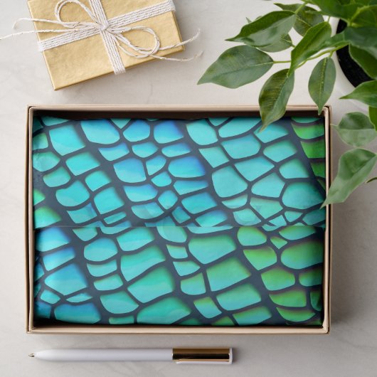 Moderne Abstracte Textuurontwerp Tissuepapier (Geschenk)