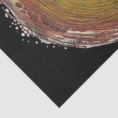 Moderne Abstracte Textuurontwerp Tissuepapier (Detail)