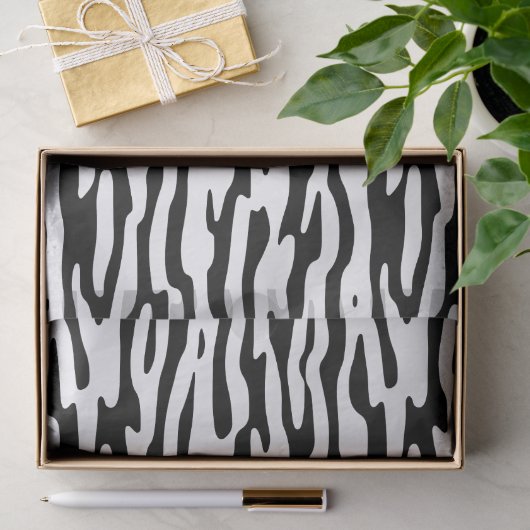 Moderne Abstracte Textuurontwerp Tissuepapier (Geschenk)
