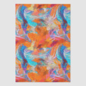 Moderne Abstracte Textuurontwerp Tissuepapier (Voorkant)
