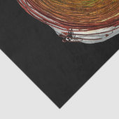 Moderne Abstracte Textuurontwerp Tissuepapier (Detail)