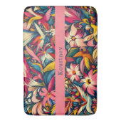 Moderne abstracte tuinkunst badmat (Voorkant Verticaal)