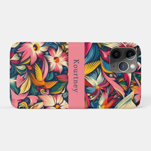 Moderne abstracte tuinkunst Case-Mate iPhone case (Achterkant (horizontaal))