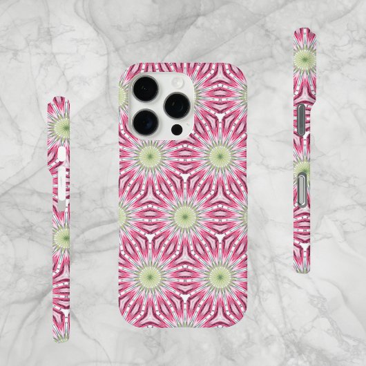 Moderne Abstracte unieke salie en roze Hoesje-Mate Case-Mate iPhone Case