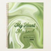 Moderne abstracte unieke stijlvolle trendy planner (Voorkant)