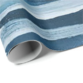 Moderne Abstracte verf Cadeaupapier (Rol Hoek)