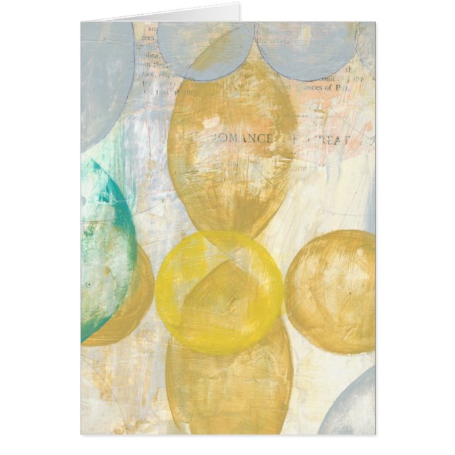 Moderne Abstracte verf op krantenpapier (Voorkant)