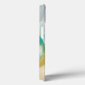 Moderne Abstracte verf op krantenpapier Case-Mate iPhone Case (Achterkant / Rechts)