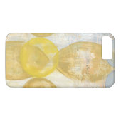 Moderne Abstracte verf op krantenpapier Case-Mate iPhone Case (Achterkant (Horizontaal))
