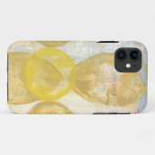 Moderne Abstracte verf op krantenpapier Case-Mate iPhone Case (Achterkant (horizontaal))