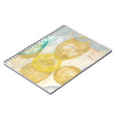 Moderne Abstracte verf op krantenpapier Notitieboek (Linkerzijde)